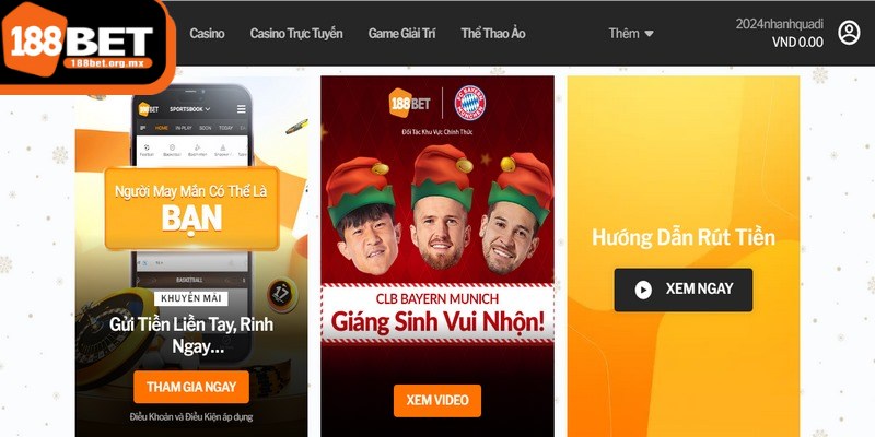 188BET với mục tiêu xây dựng một thương hiệu cá cược uy tín toàn cầu